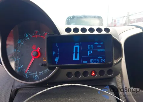 2012 Chevrolet Sonic 2Lt из США, поврежденный, VIN 1G1JC6SH5C4186626